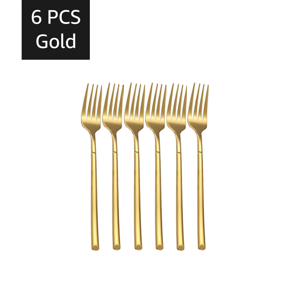 30PCS Gold Tableware Sets Stainless Steel Cutlery Knife Tea Fork Coffee Spoon Flatware Dishwasher Safe Dinner Kitchen Dinnerware - Image 8
