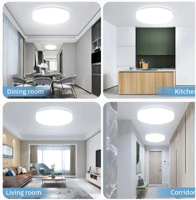 Ultra-thin Round LED Ceiling Lamp Bedroom Light Lustre LED Lights For Room Ceiling Light Fixture Modern Home Decoration - Image 14