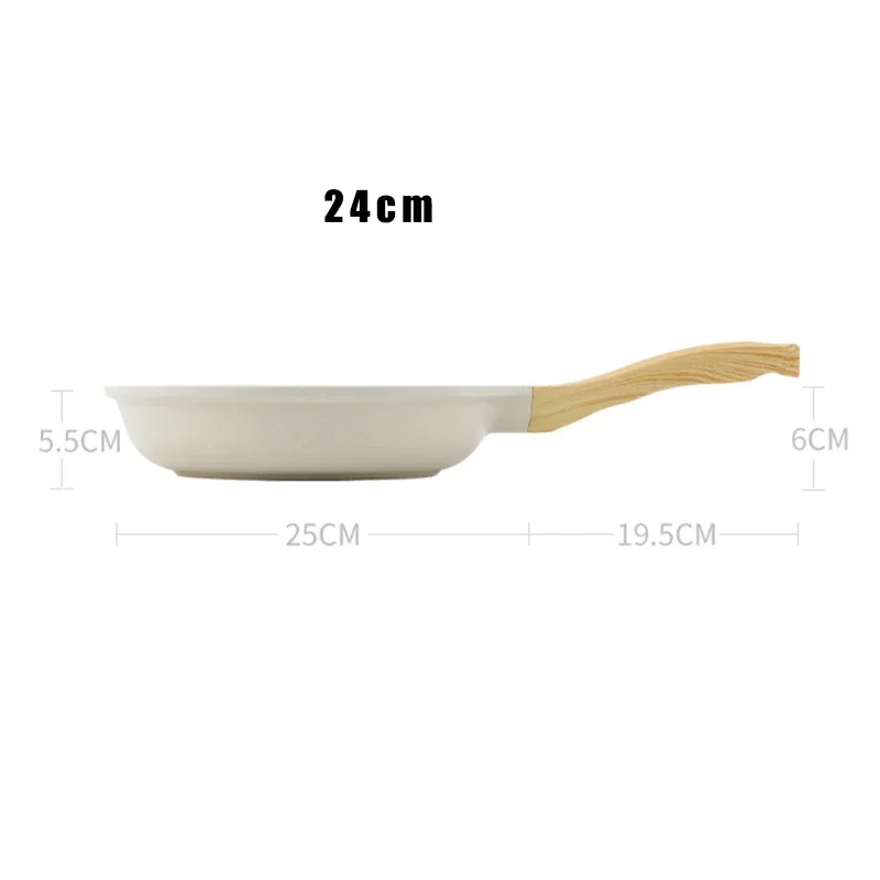 Non-stick Wok Frying Pan Ceramic Pot Medical stone Induction Gas Stove Universal Cookware Steak Cooking Saucepan Nonstick Pan - Image 8