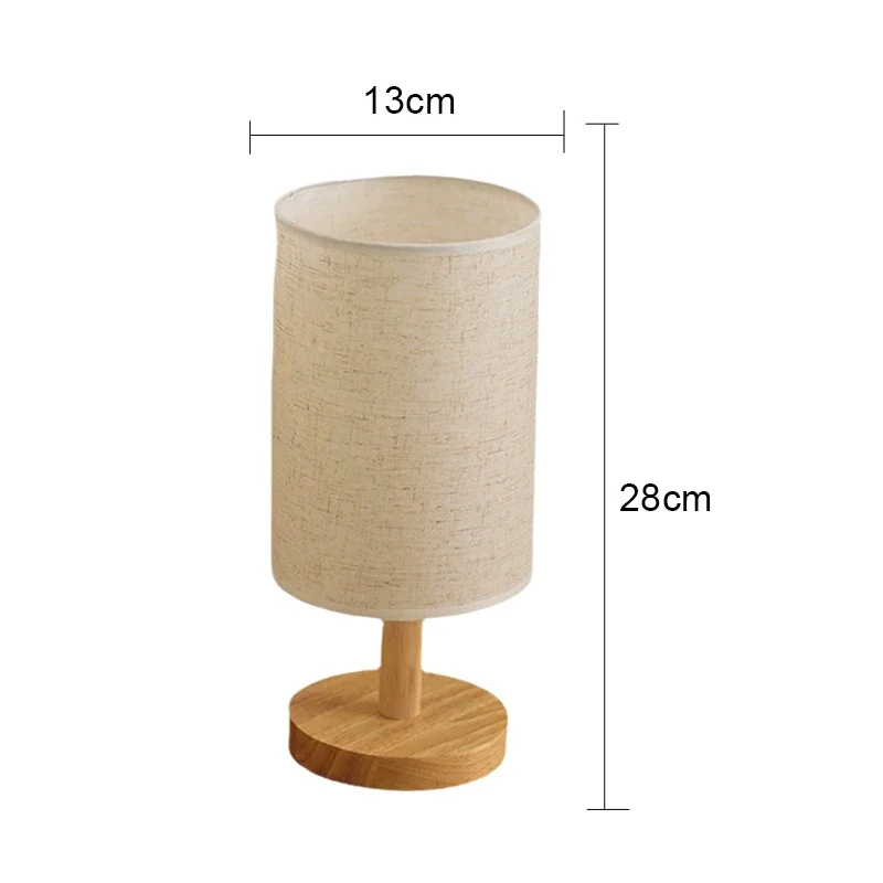 1pc Chinese Style Lamp LED Table Lamp Simple Dimmable USB Plug Night Light Fabric Lampshade Living Room Bedroom Bedside Lighting - Image 8