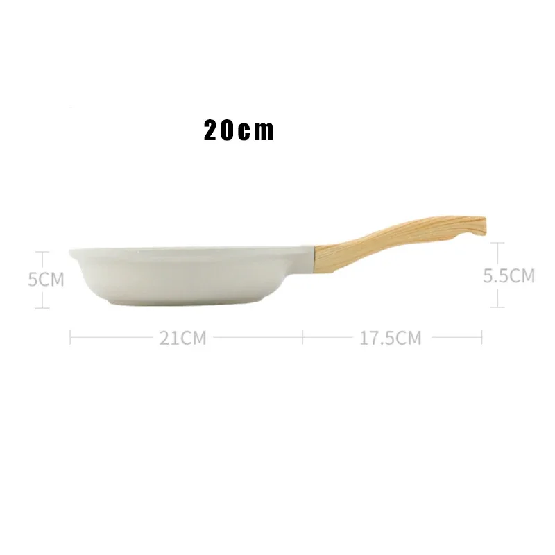 Non-stick Wok Frying Pan Ceramic Pot Medical stone Induction Gas Stove Universal Cookware Steak Cooking Saucepan Nonstick Pan - Image 9