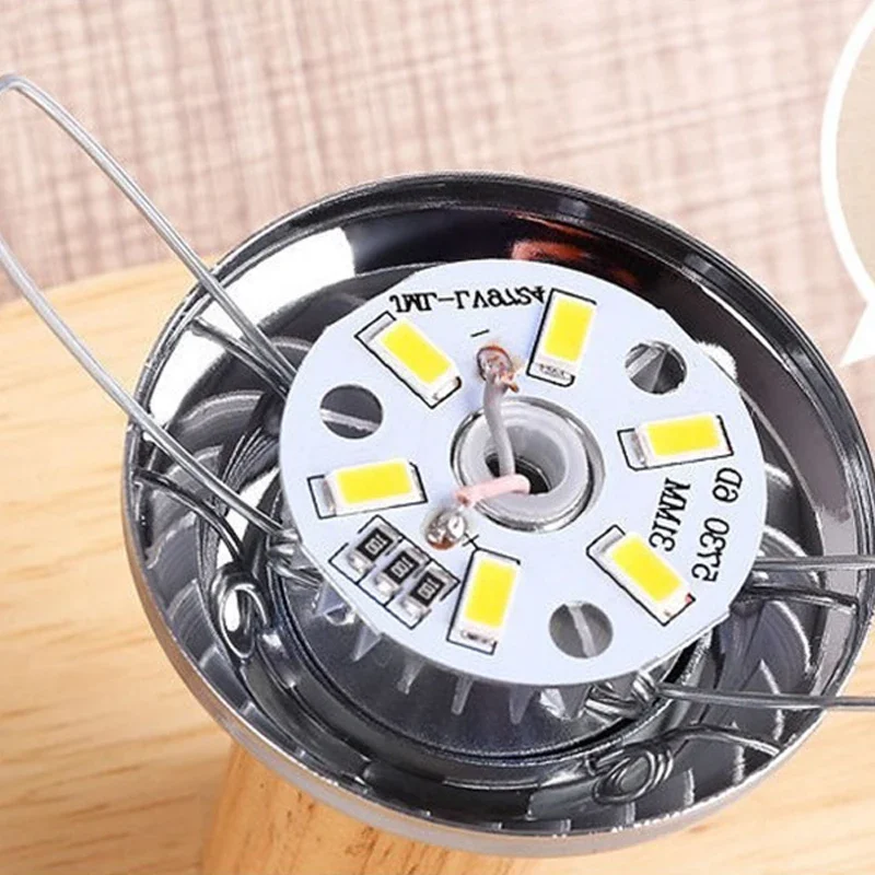 1pc Chinese Style Lamp LED Table Lamp Simple Dimmable USB Plug Night Light Fabric Lampshade Living Room Bedroom Bedside Lighting - Image 6