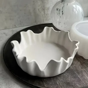 Large Silicone Succulent Pot Mold - Irregular Shape for DIY Resin, Plaster, Concrete & Cement Casting