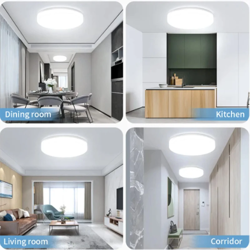 Ultra-thin Round LED Ceiling Lamp Bedroom Light Lustre LED Lights For Room Ceiling Light Fixture Modern Home Decoration - Image 4