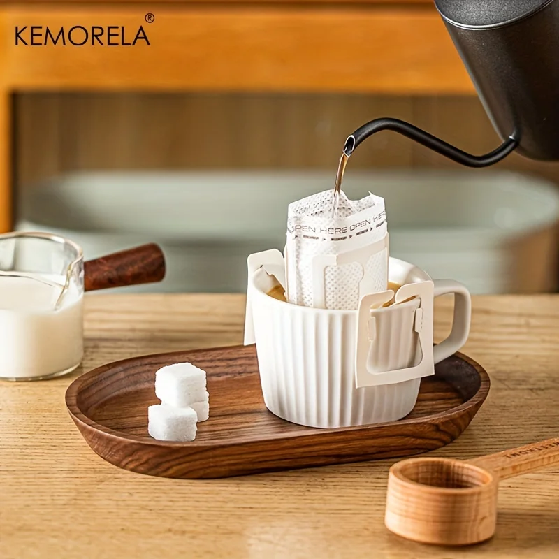 KEMORELA 1PCS Tableware Solid Wood Round Dessert Plate Japanese-style Wooden Tray Snack Plate Dried Fruit Plate Wooden Plate - Image 15