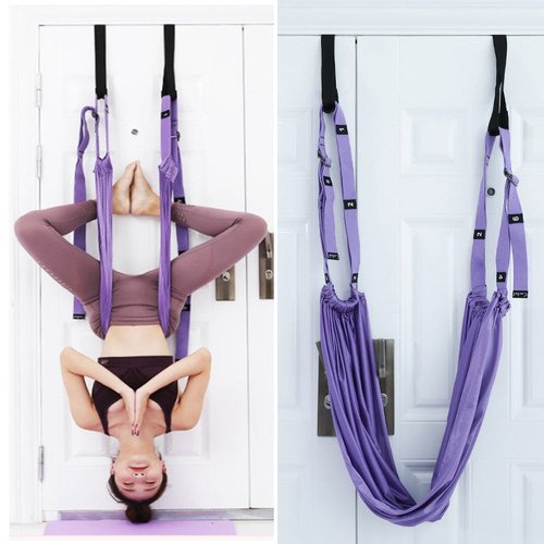 Fitness Hip Stretch Yoga Belt Inverted Rope Pull Stretch Belt Split Lo