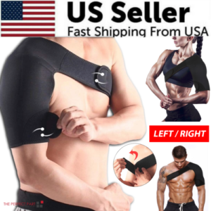 Shoulder Brace Support Compression Sleeve Torn Rotator Cuff Relief
