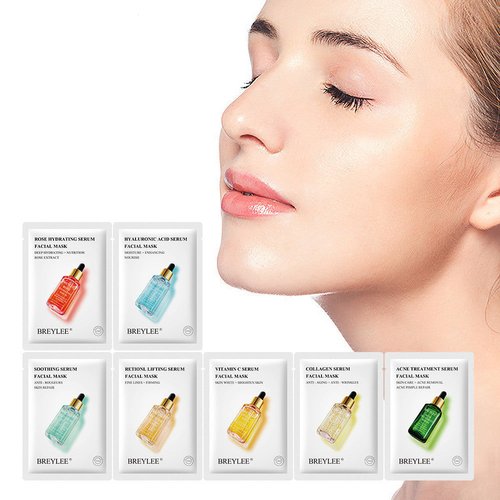 Water-locking mask for face
