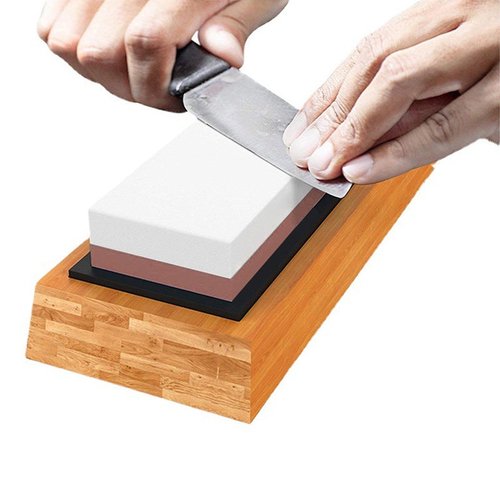 Home kitchen whetstone khife sharpning