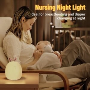 Night Light, Baby Feeding, Adjustable, Creative, Rabbit, Elk Light, Silicone Light,
