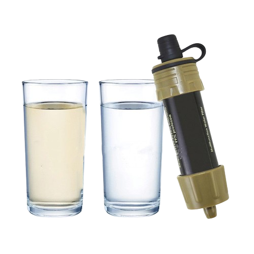 Mini Portable Filter With Water Purifier Straw
