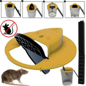 Mouse Rat Trap Flip & Slide Mouse Trap Bucket Catcher Mousetrap Slide
