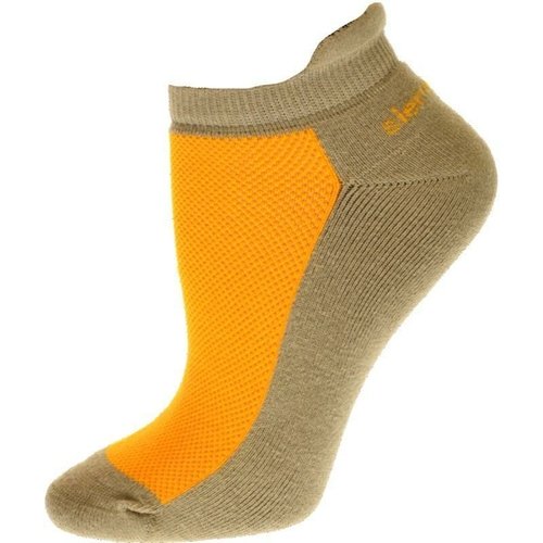 Women's Heel Guard Mesh Top Cotton Ankle-High Socks