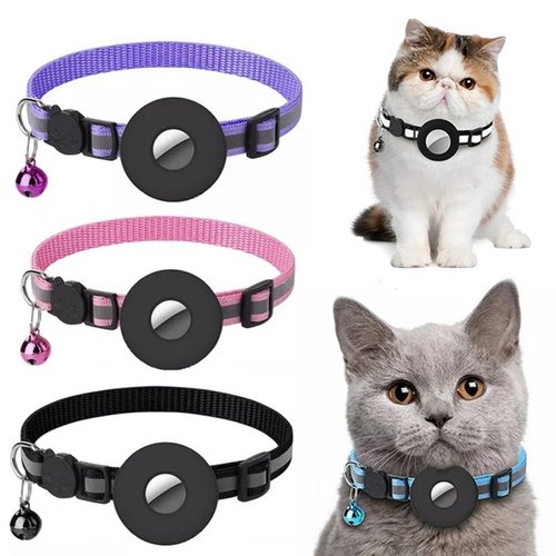 Reflective Collar Waterproof Holder Case For Airtag Air Tag Airtags