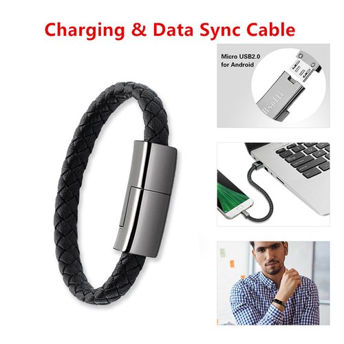 New Bracelet Charger USB Charging Cable Data Charging Cord For IPhone1